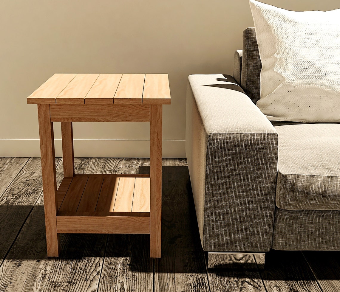 DIY Side Table Build Plans End Table Plans Sofa Table Plans Etsy
