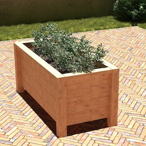 DIY Raised Planter Box Plans, Garden Planter Plans, Outdoor Large Planter Box Plans, Easy to Build, Pdf INSTANT DOWNLOAD image 2
