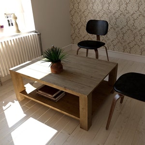 DIY Farmhouse Coffee Table Build Plans for beginners and advanced woodworkers. Detailed woodworking plans with step-by-step instructions to build a rustic farmhouse-style coffee table using common tools and lumber. Perfect woodworking project for living room furniture, home decor, and DIY home improvement enthusiasts. Includes measurements, cut list, and joinery details for a sturdy wooden table. Ideal for DIY woodworking projects and farmhouse furniture makers.