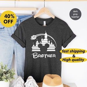 Brother Mouse Shirt, Family Shirt, Fathers days , gift for uncle, Shirts, Disney Family Shirt, Disneyworld shirt, Disney Family Trip 40