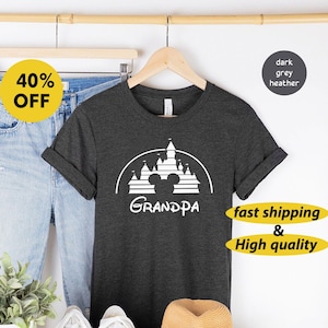 Grandpa Mouse Shirt, Disney Grandparents Shirt, Disney Vacation Shirt, Mickey Mouse, Papa mouse disney shirt, Father&#39;s Day Gift, 40