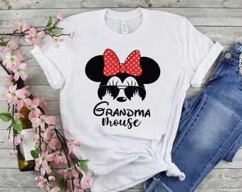 Oma Maus Shirt, Disney Familie Shirt, Frauen Disney Shirt, Disney Oma Shirt, Disneyworld Shirt, Disney Urlaub Shirt, Disneyland