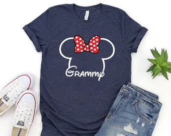 Grammy Mouse Shirt, Grandma mouse shirt, Disney family shirt, women's Disney shirt, Disney grandma shirt, Disneyworld shirt, Disney Shirt,