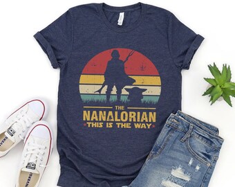 Camiseta de Nanalorian, La abuelalorian, Camisetas de Nana, Camiseta divertida de Nana, Camisetas para mamá, Día de la madre, Camiseta de mujer para abuela