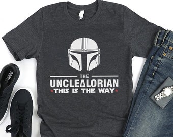 Unclelorian Shirt, Uncle Shirt, Husband Gift, Father's Day Gift, Gift for him, Gift for Uncle, Star Wars Uncle Shirt, Uncle Gift