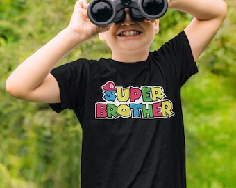 Super Brother Shirt, Super Kiddio shirt, Super Daddio Shirt , super mario shirt, Father's Day Shirt, Super Mommio Shirt, Matching family