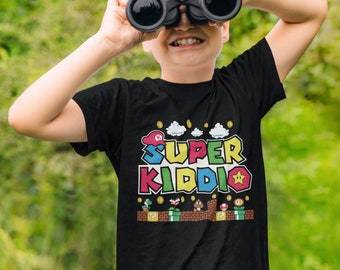 Super Kiddio shirt, Super Daddio Shirt , super mario shirt, Father's Day Shirt, Super Dad Shirt , Super Mommio Shirt, Matching family shirts
