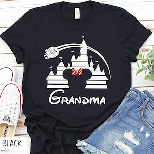 Grandma mouse shirt, Disney family shirt, women&#39;s Disney shirt, Disney grandma shirt, Disneyworld shirt, Disney Vacation Shirt,Disneyland 40