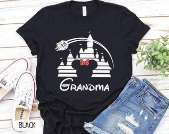 Oma Maus Shirt, Disney Familie Shirt, Frauen Disney Shirt, Disney Oma Shirt, Disneyworld Shirt, Disney Urlaub Shirt, Disneyland 40