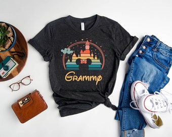 Grammy Mouse Shirt, Grandma mouse, Disney family shirt, women&#39;s Disney shirt, Disney grandma shirt, Disneyworld shirt, Disney Shirt