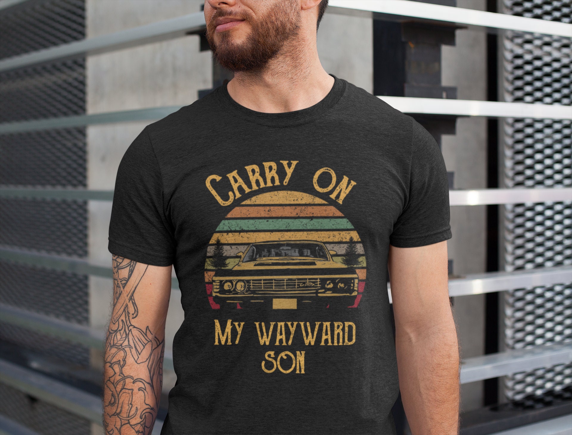 Carry On My Wayward Son T Shirt Carry On My Wayward Son T Shirt