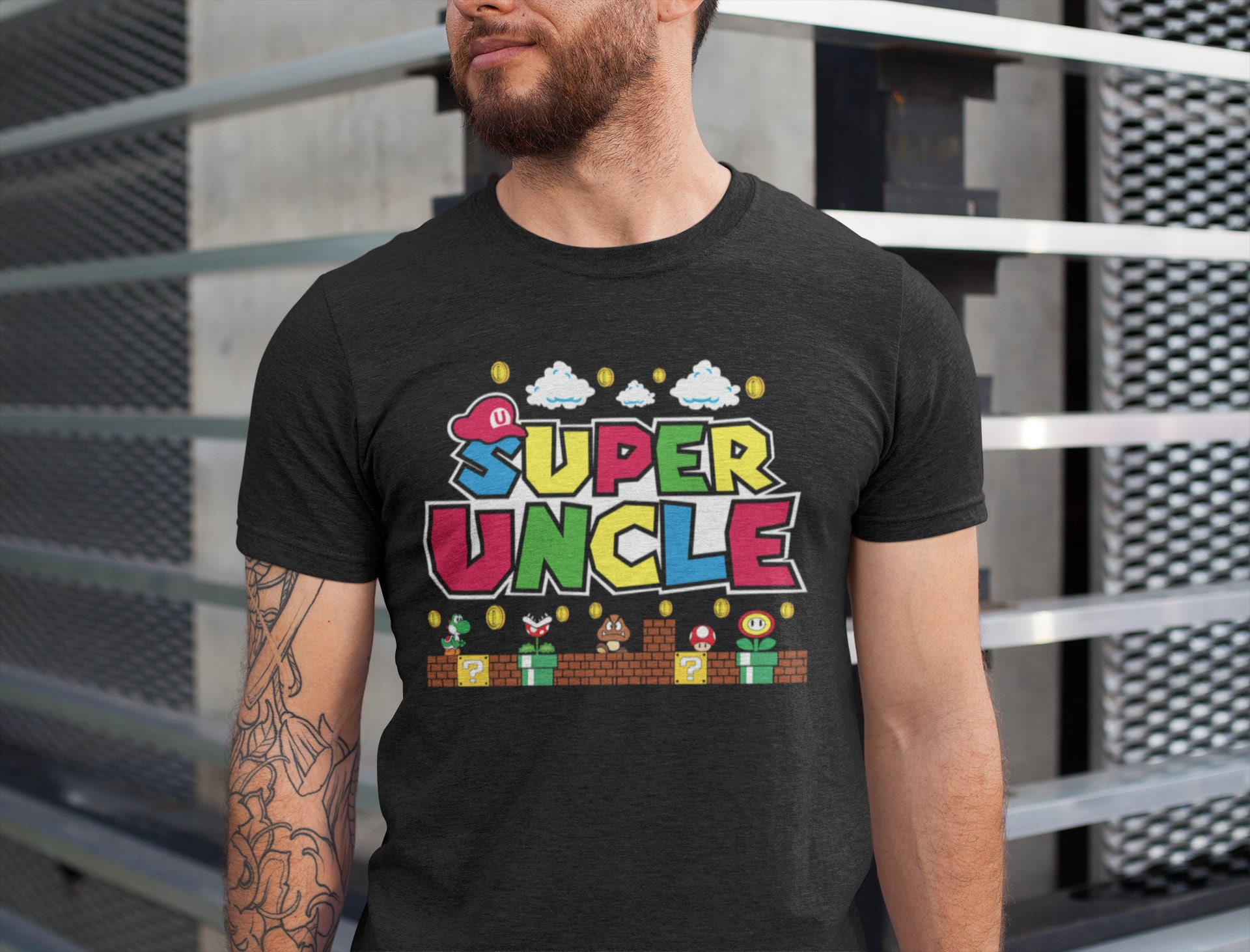 Super Uncle Super Daddio Shirt T-shirt -