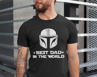 Bester Papa in der Galaxie Shirt, Vatertagsgeschenk, Starwars Shirt, Star Wars Fan, Geschenk für Ehemann, Bester Papa in der Welt Shirt