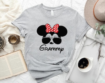 Grammy Mouse Shirt, Grandma mouse shirt, Disney family shirt, women's Disney shirt, Disney grandma shirt, Disneyworld shirt, Disney Shirt,40