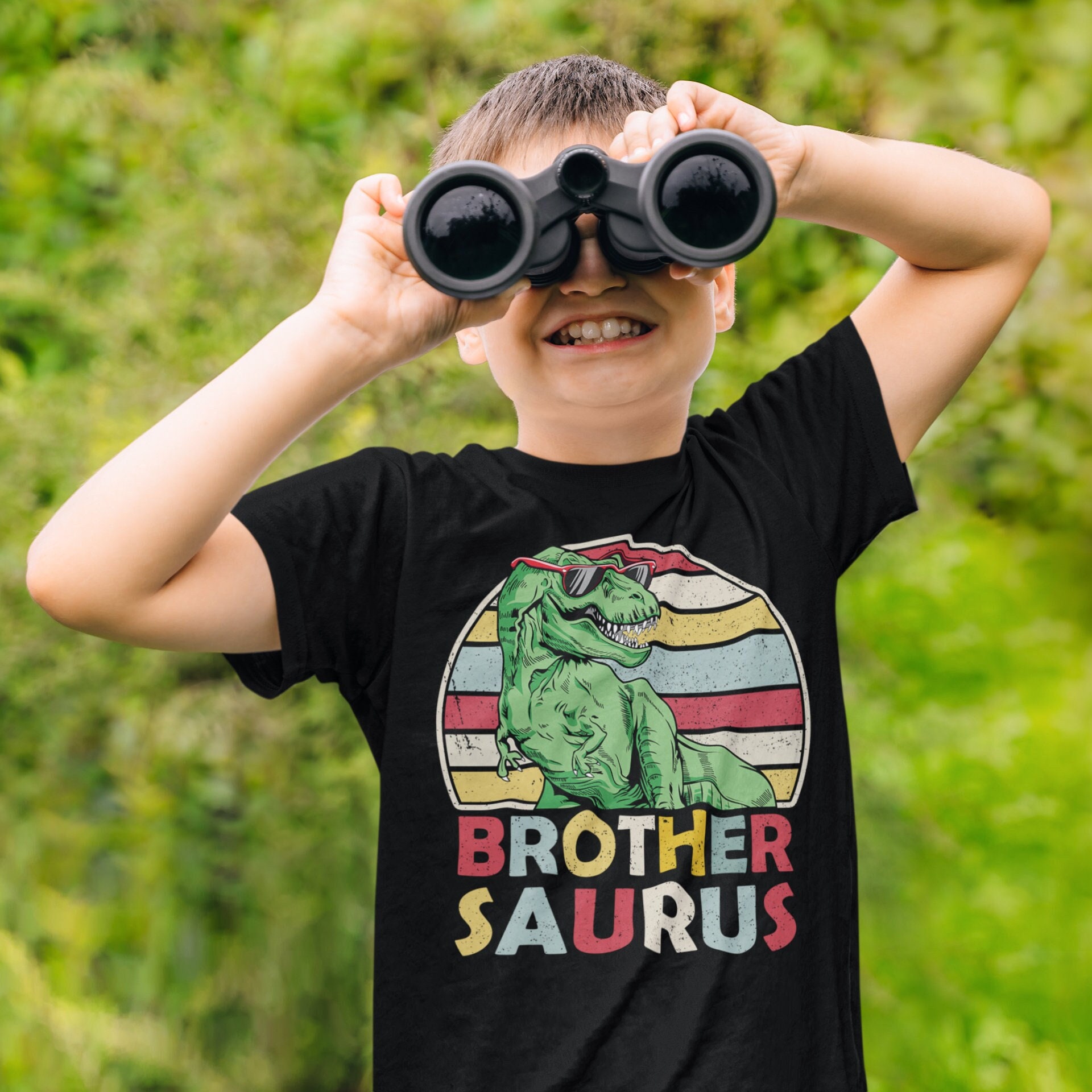 Brother Saurus Shirt Dinosaur Brother 