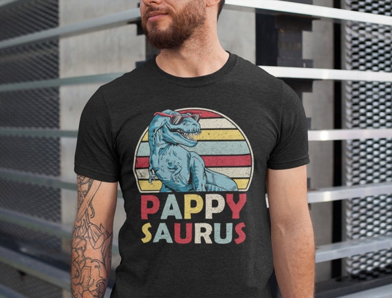 Daddysaurus Vintage Retro Sunset Tshirt Gift For Fathers Day Daddysaurus Vintage Retro Sunset Tshirt Gift For Fathers Day