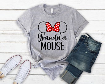 Oma Maus Shirt, Disney Familie Shirt, Damen Disney Shirt, Disney Oma Shirt, Disneyworld Shirt, Disney Urlaub Shirt, Disneyland