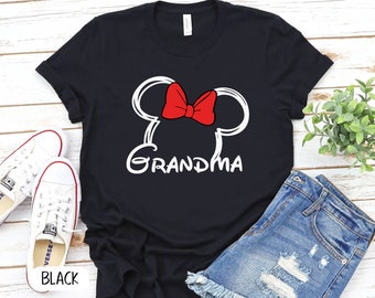 Oma Maus Shirt, Disney Familie Shirt, Damen Disney Shirt, Disney Urlaub Shir, Disneyland 40