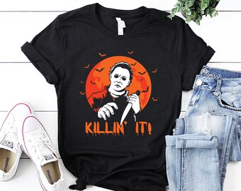 Killin It Since 1978 Halloween Shirt, Michael Myers TShirt, Horror Movie Shirt, Horror Shirt, Trick or Treat Shirt, Horror Character Unisex