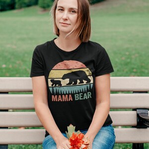 Mama Bear Shirt, Mama Bear Gift, Mom Life Shirt, Gift For Mom, Camping Shirts For Women, momma bear shirt, Family Bear Shirts