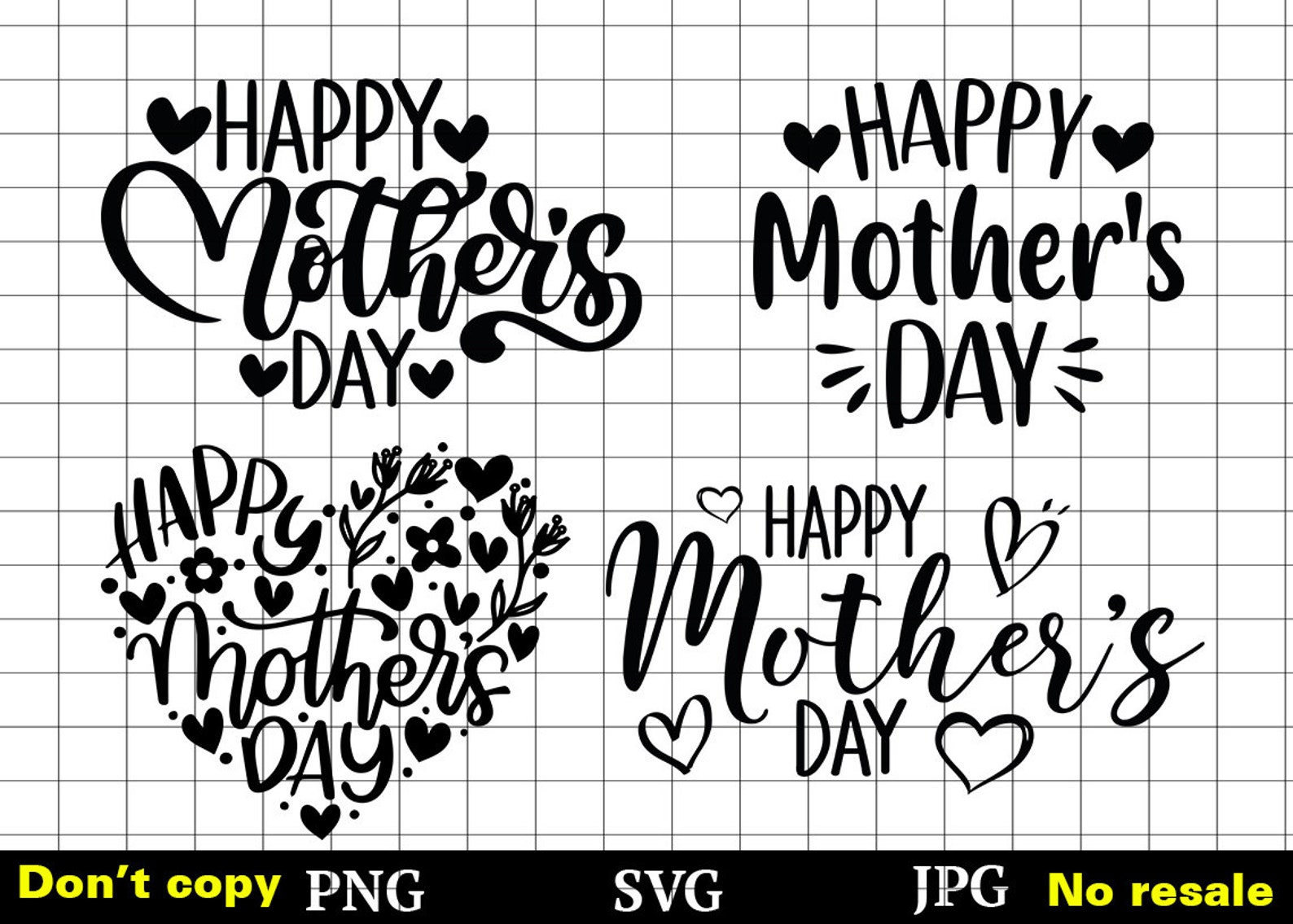 Happy Mother's Day SVG, Mothers Day Svg, Mothers Heart Svg, Mother Svg ...