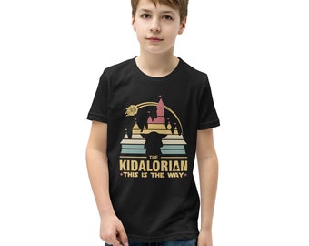 Camicia Kidalorian, T-shirt Kidalorian, Funny Kids Shirt, Camicie per bambini, The Mandalorian, Camicia Dadalorian, Camicie di famiglia abbinate