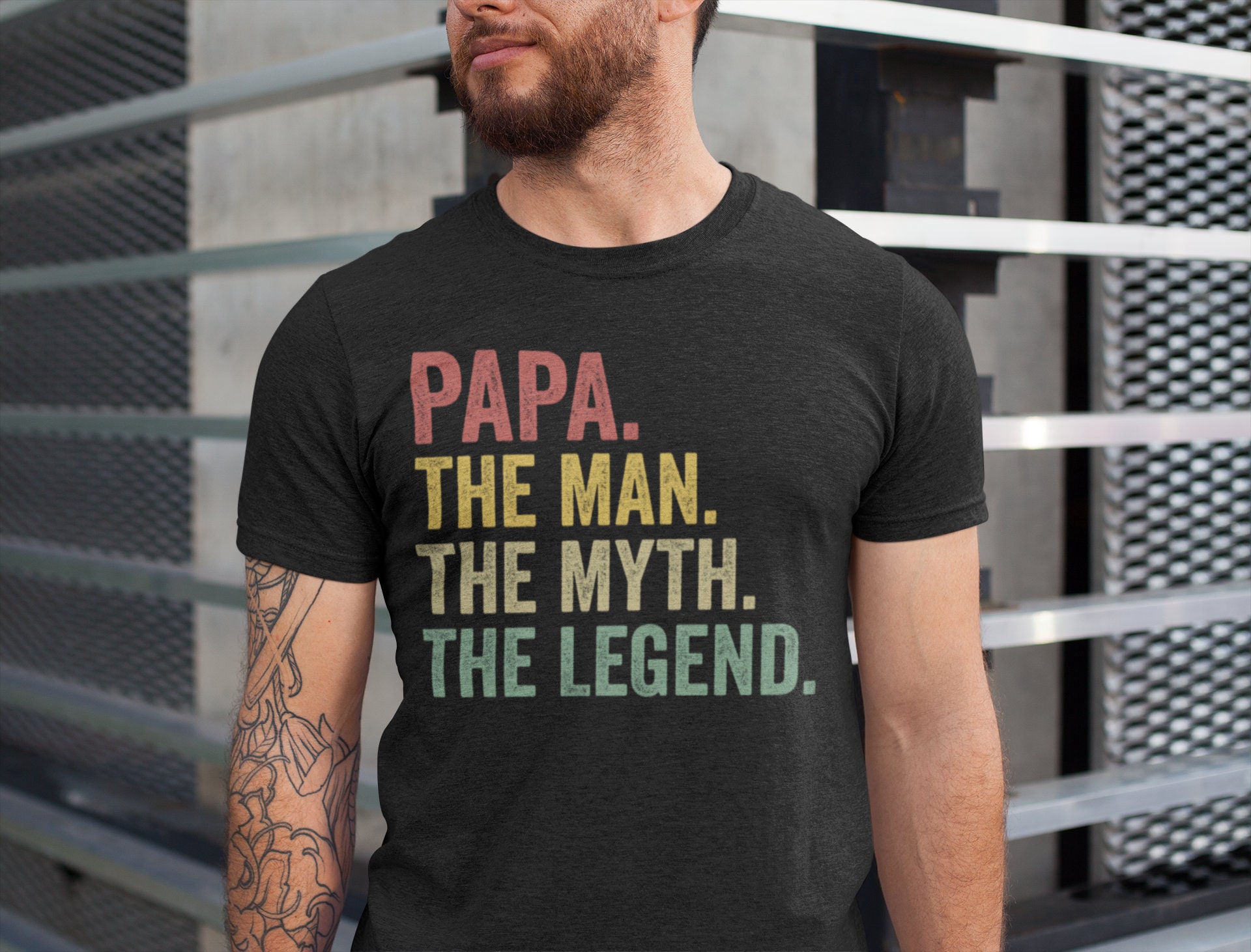 Papa The Man The Myth The Legend T-Shirt Papa The Man The Myth The Legend T-Shirt