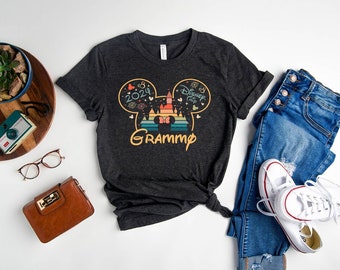 Grammy Mouse Shirt, Grandma mouse, Disney family shirt, women's Disney shirt, Disney grandma shirt, Disneyworld shirt, Disney Shirt