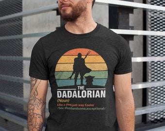 Das Dadalorian Shirt, This is The Way Shirt, Vatertagsshirt, Vatertagsgeschenk, Geschenk für Papa, Bester Papa, Papa Witz, Papa Shirt, Das Kind Te