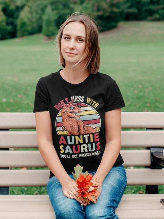 Auntie Saurus Rex T-Shirt Cute Gifts For Aunts Auntie Saurus Rex T-Shirt Cute Gifts For Aunts