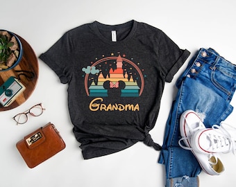 Grandma mouse shirt, Disney family , women&#39;s Disney shirt, Disney grandma shirt, Disneyworld shirt, Disney Vacation Shirt, Disneyland