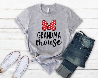 Oma Maus Shirt, Disney Familie Shirt, Frauen Disney Shirt, Disney Oma Shirt, Disneyworld Shirt, Disney Urlaub Shirt, Disneyland