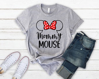 Chemise de château de Disney de maman, chemise de Disney pour maman, chemise de maman souris, tee-shirt mignon de Minnie, tee-shirt graphique de Minnie, chemise de souris de mickey
