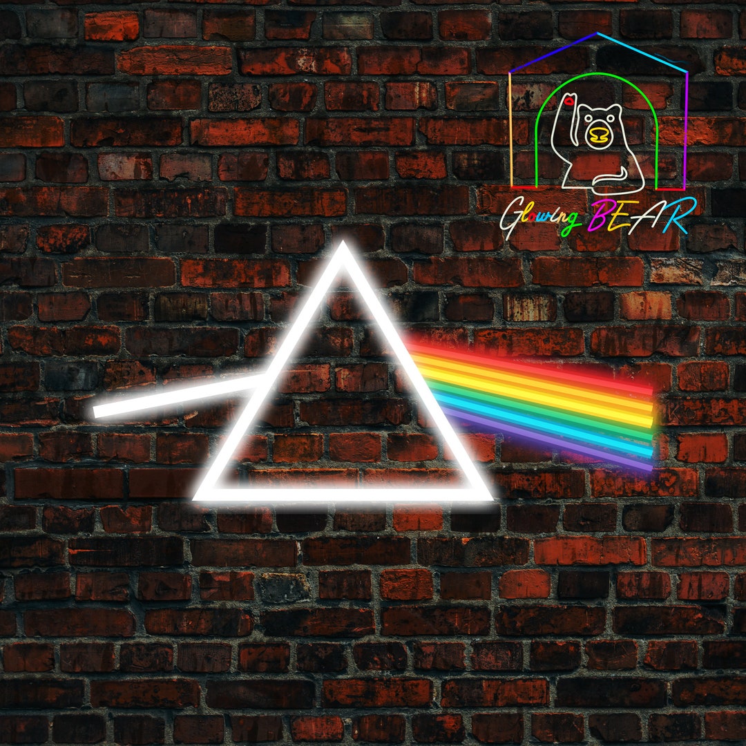 Pink Floyd Neon Sign/ Custom Neon Sign/ Large Wall Decor/ - Etsy