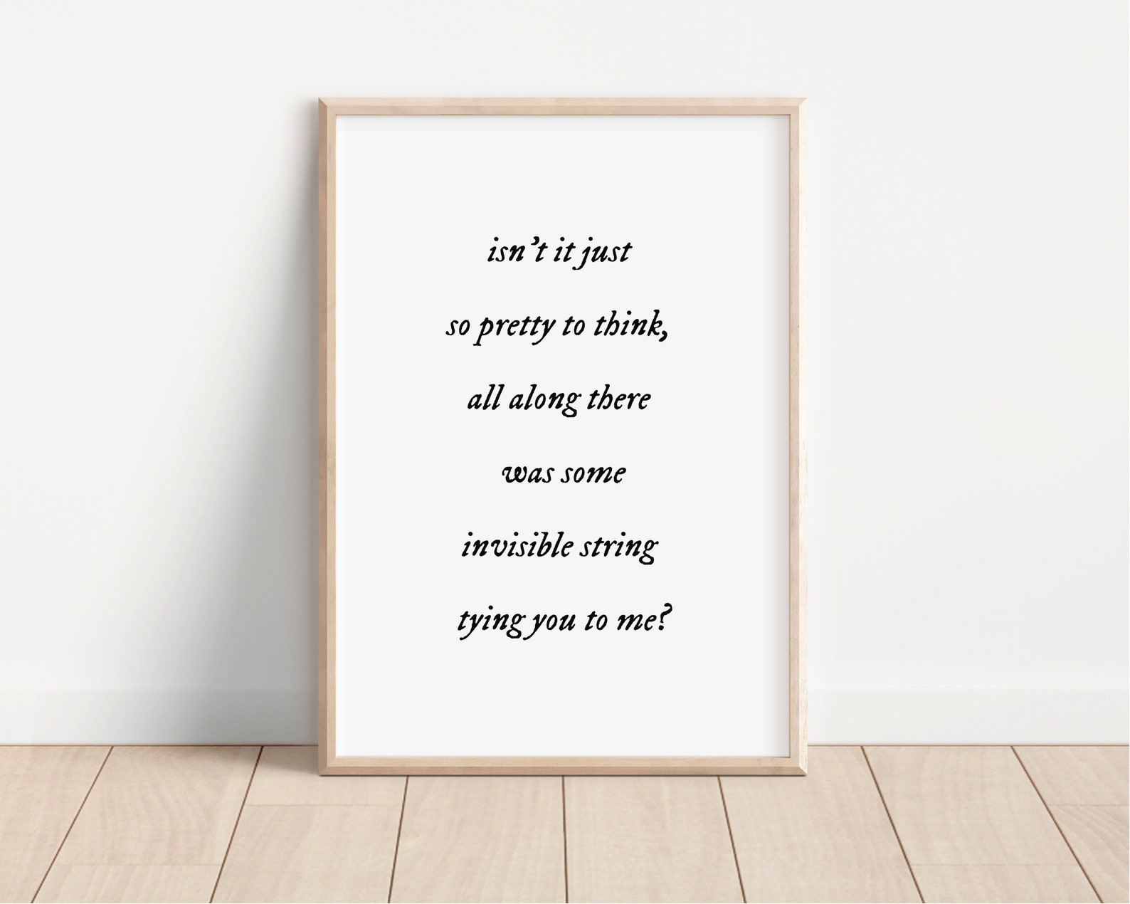 Taylor Swift Lyric Print PRINTABLE Wall Art Taylor Swift - Etsy