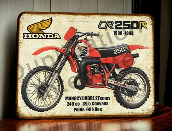 1983 honda 1987 honda cr125 for sale