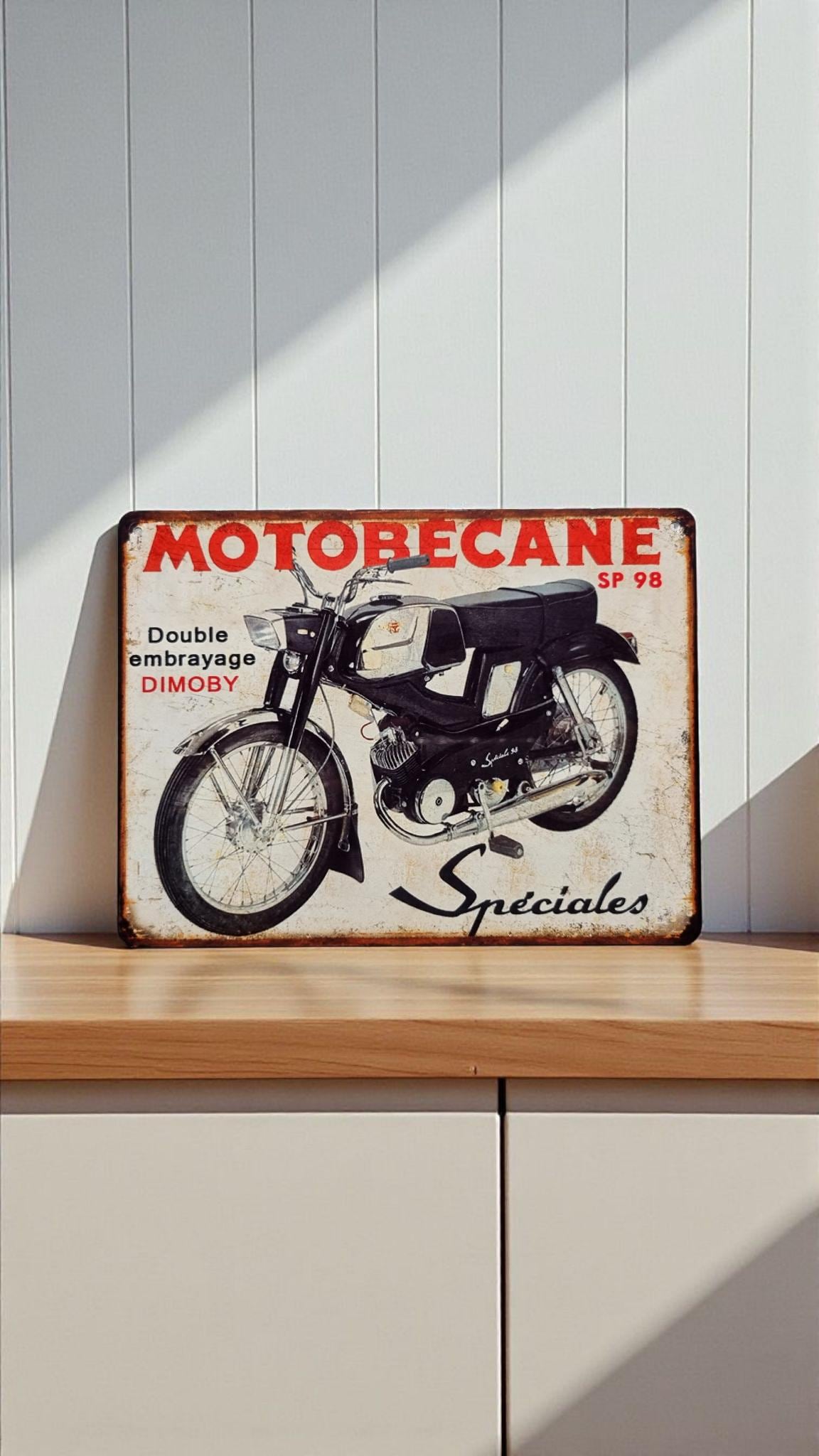 Insigne de vélo Motobecane - Roule et Vintage