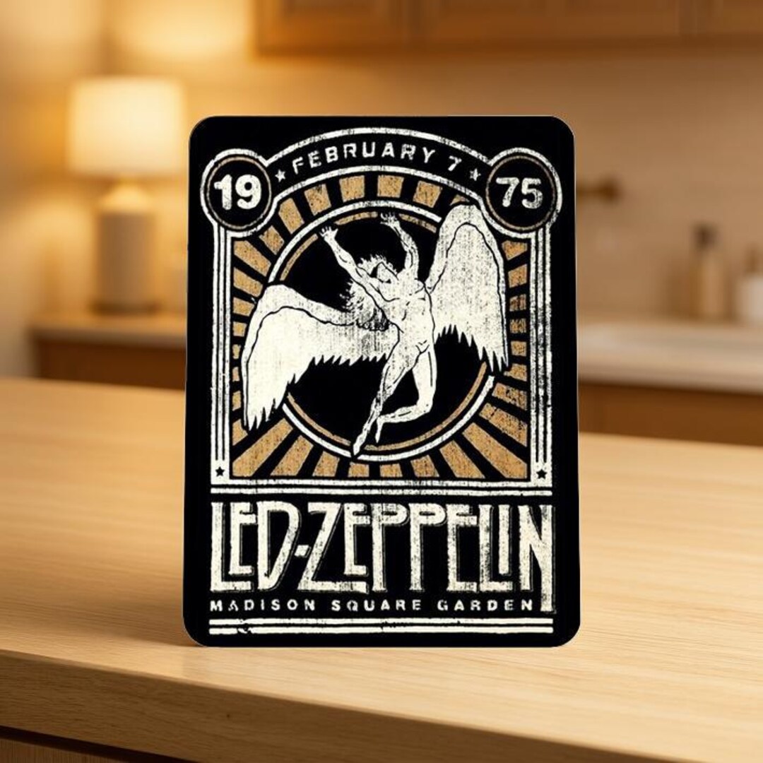 Led Zeppelin Metal Sign - Etsy