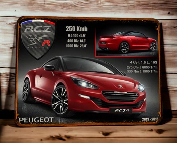 Peugeot RCZ Seitenstreifen Aufkleber Decals Peugeot Stripes