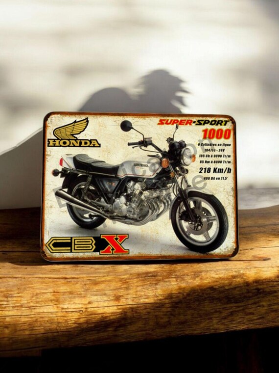 ヴィンテージ ホンダ CBX 1000 メタルサイン - Etsy 日本