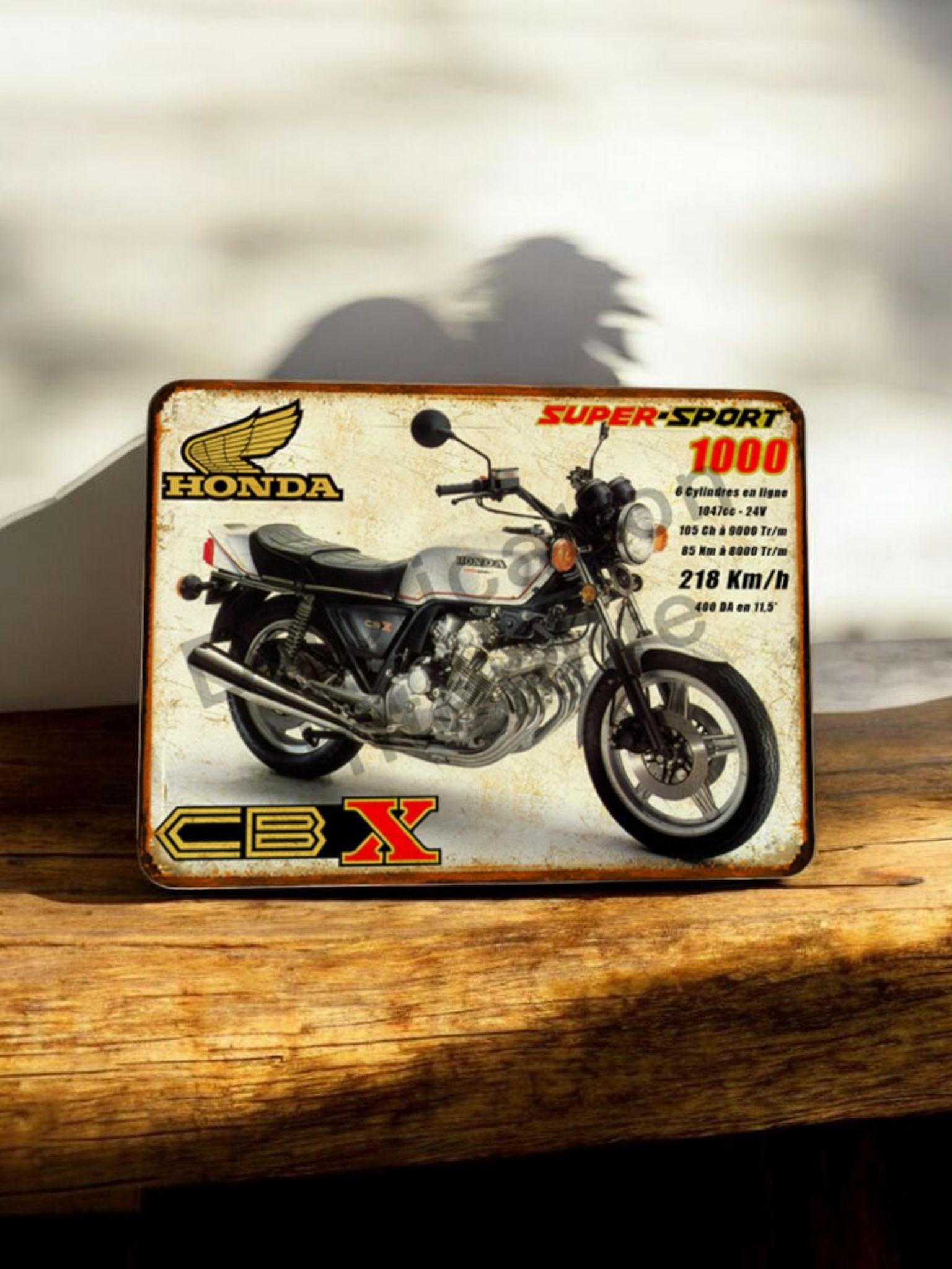 ヴィンテージ ホンダ CBX 1000 メタルサイン - Etsy 日本