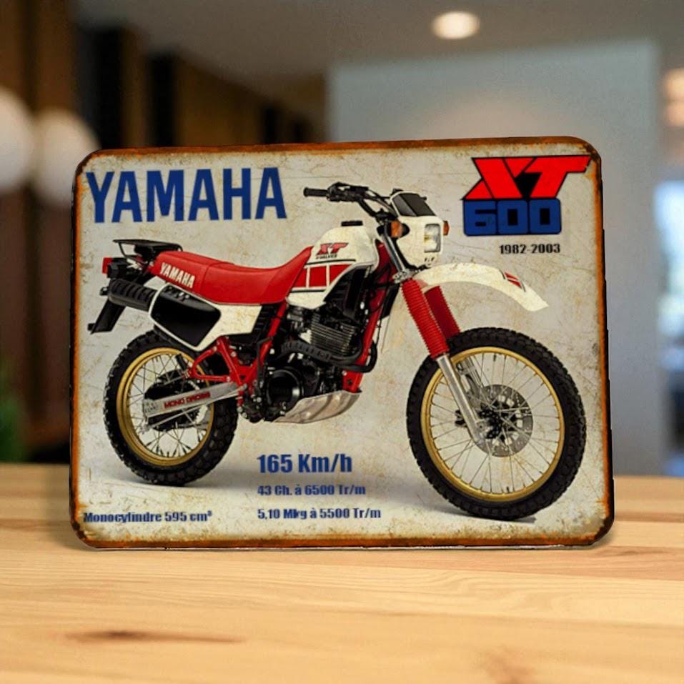 Vintage Yamaha 600 XT Metal Sign - Etsy