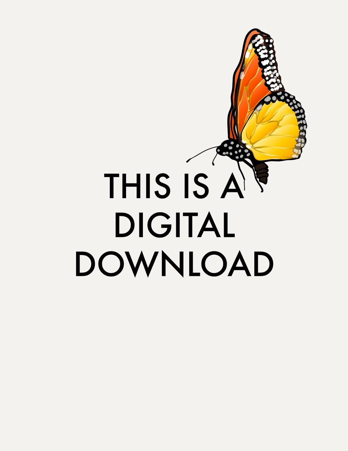 Monarch Butterfly Printable New Creation Planner I Am a New - Etsy