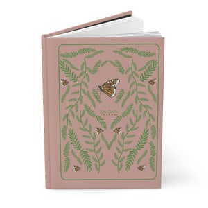 Monarch butterfly Hardcover Journal Matte