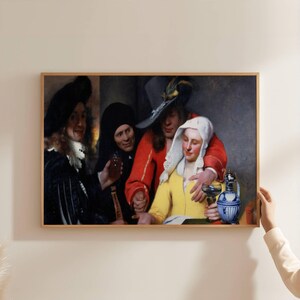 The procuress - Art Print, Digital Print File, Wall Art Decor, Home Decoration, Print Art Poster