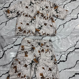Vintage Carhartt Reworked Camo Set | Shirt L, Shorts 34 | Streetwear Outfit