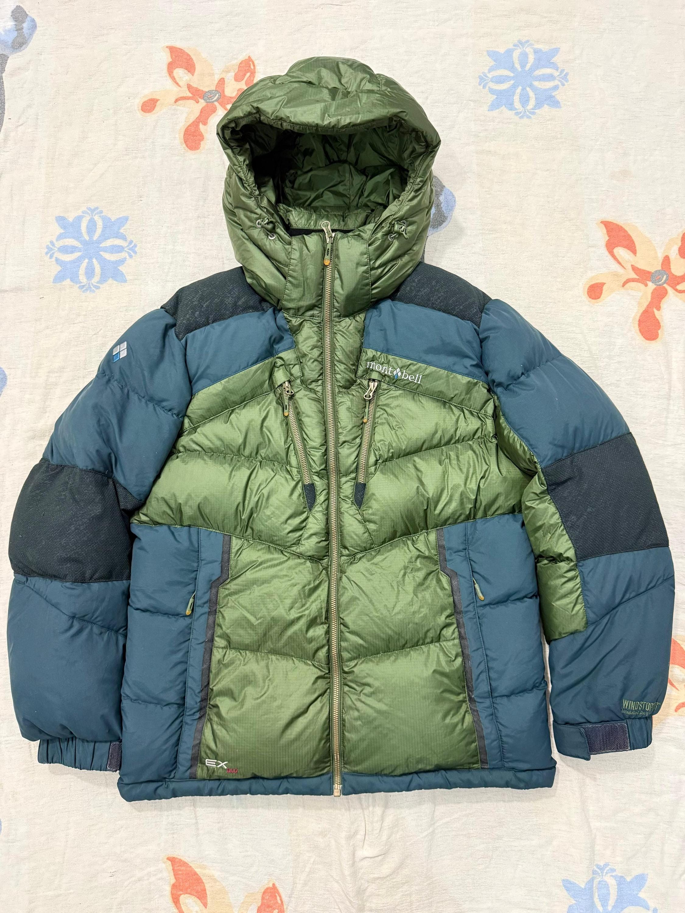 ジャケット・アウター montbell 800FP bicolor puffer hoodie Montbell Down Jacket - Etsy