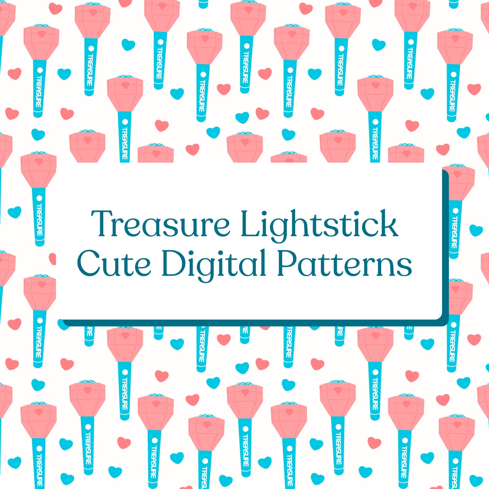 Treasure Kpop Digital Pattern Wallpaper Pack - Etsy