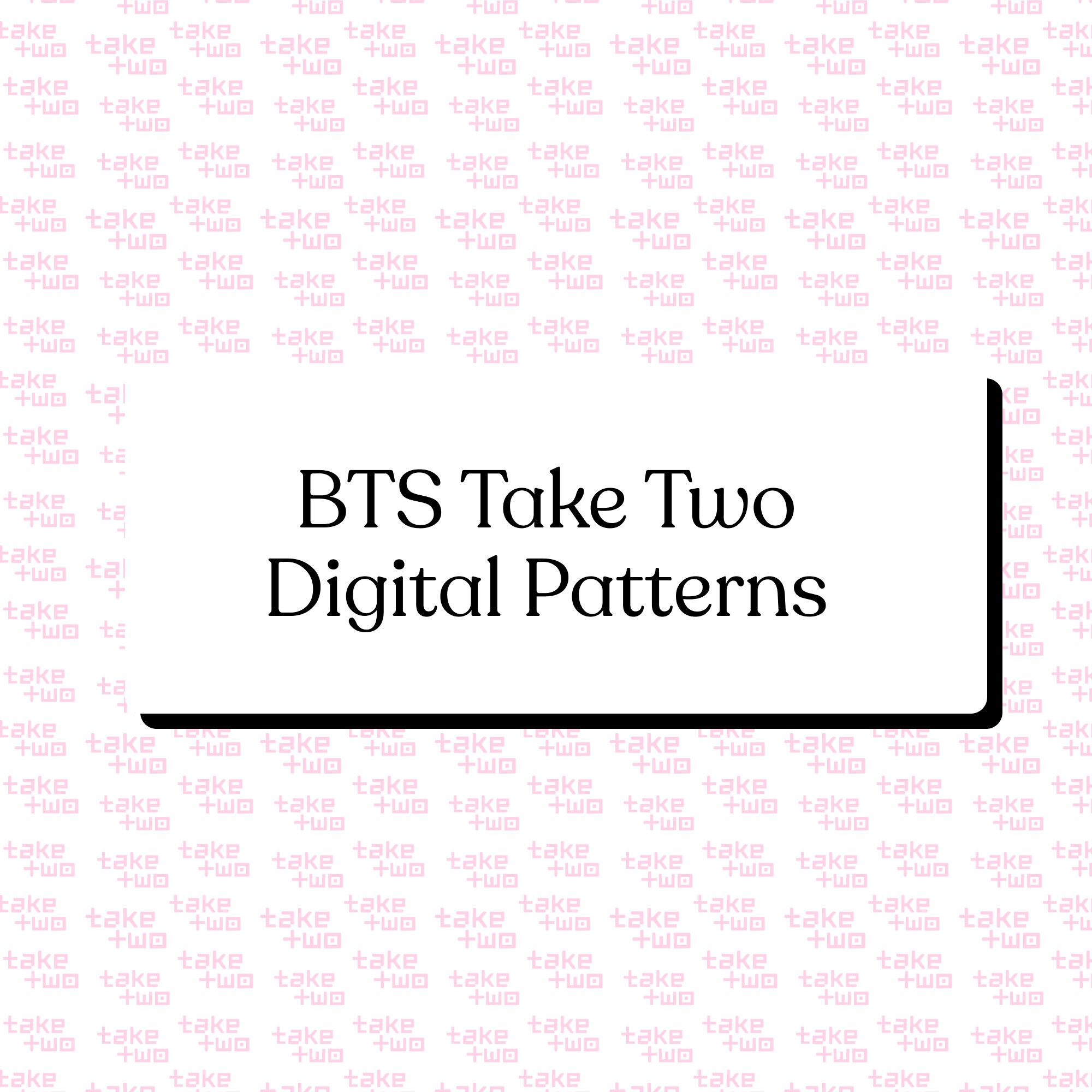 BTS Take Two Kpop Digital Pattern Wallpaper Pack - Etsy