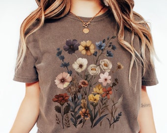Neutrale Ton Wildblumen PNG, Frühling Boho Wildblume, Natur Botanische Blumen, Sublimation, digitaler Download, Shirt Design, Grafik Art